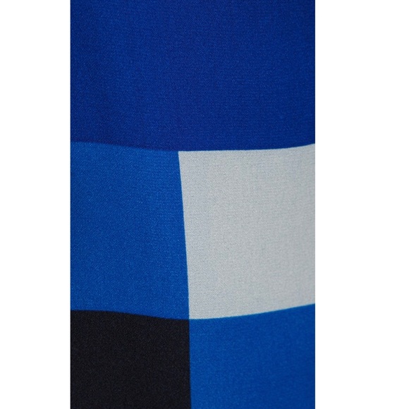 Milly Rectangle Print Anita Cascade Dress size 0 - Picture 4 of 10